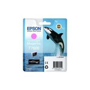 Original Epson T7606 Magenta Light Cartucho de Tinta - C13T76064010