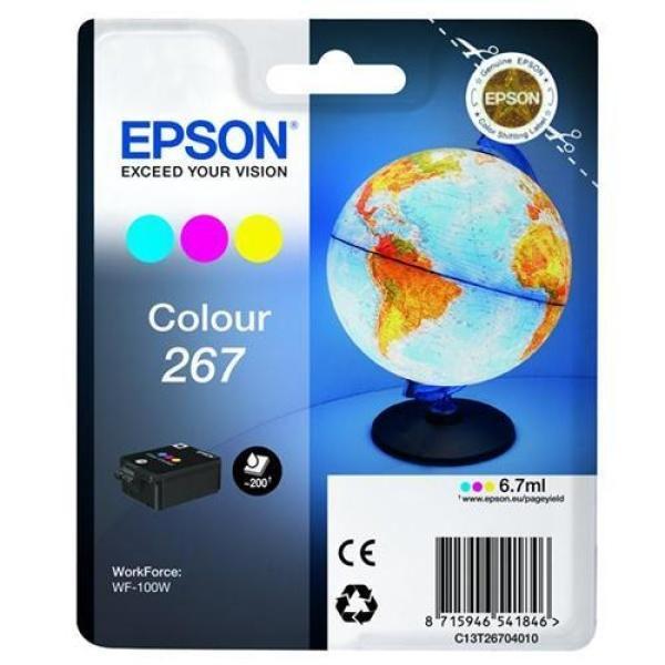 Original Epson T267 Color Cartucho de Tinta - C13T26704010