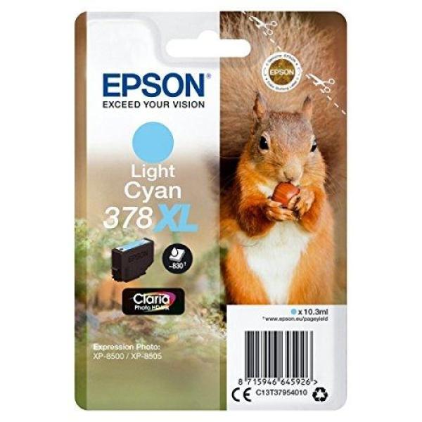 Original Epson 378XL Cyan Light Cartucho de Tinta - C13T37954010