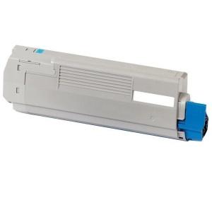 Compatible OKI C532DN C542DN MC573DN MC563DN Cyan Cartucho de Toner - 46490607 46490403