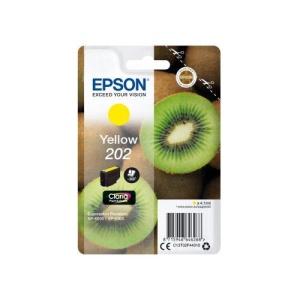 Original Epson 202 Amarillo Cartucho de Tinta - C13T02F44010
