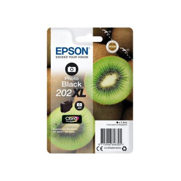 Original Epson 202XL Negro Photo Cartucho de Tinta - C13T02H14010