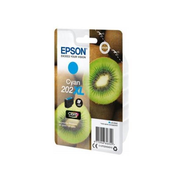 Original Epson 202XL Cyan Cartucho de Tinta - C13T02H24010