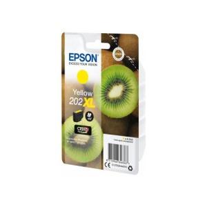 Original Epson 202XL Amarillo Cartucho de Tinta - C13T02H44010