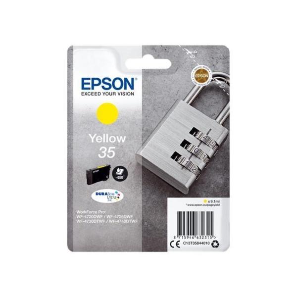 Original Epson T3584 (35) Amarillo Cartucho de Tinta - C13T35844010