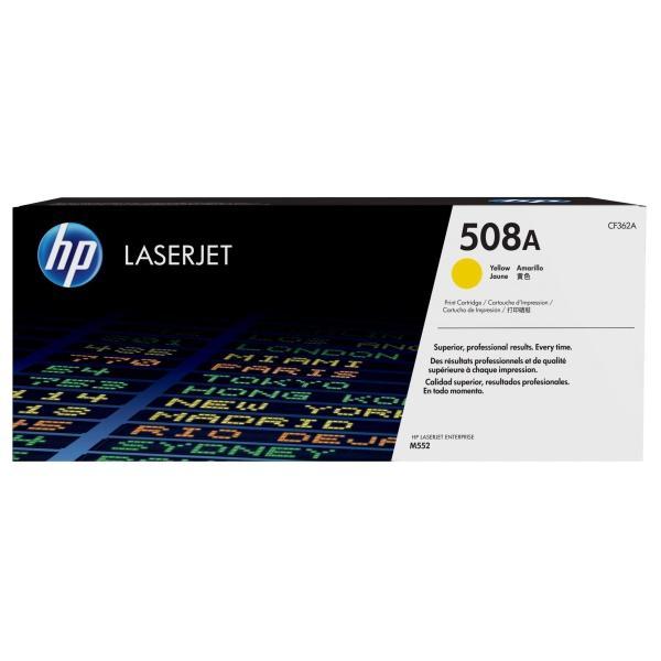 Original HP CF362A Amarillo Cartucho de Toner - 508A