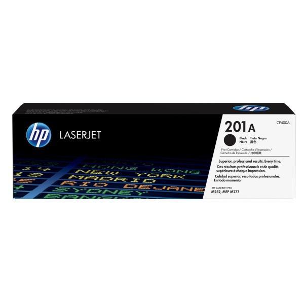 Original HP CF400A Negro Cartucho de Toner - 201A