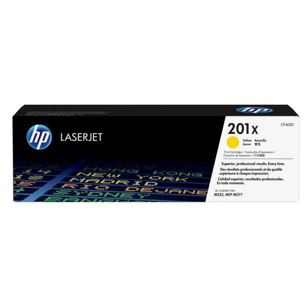 Original HP CF402X Amarillo Cartucho de Toner - 201X