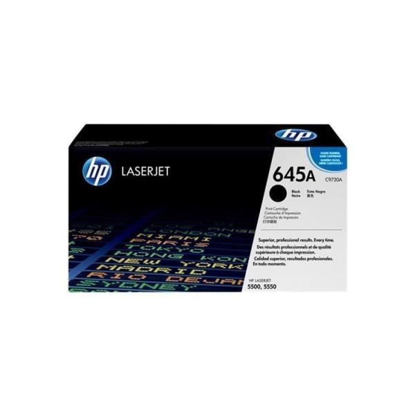 Original HP C9730A Negro Cartucho de Toner - 645A