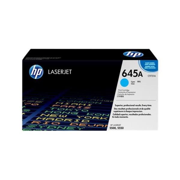 Original HP C9731A Cyan Cartucho de Toner - 645A