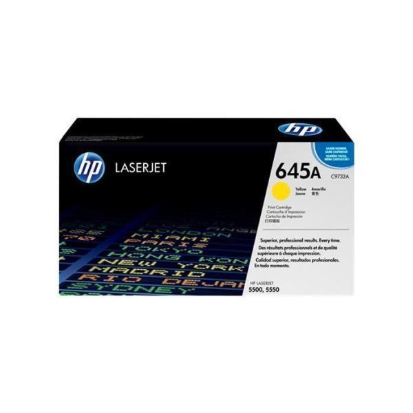 Original HP C9732A Amarillo Cartucho de Toner - 645A