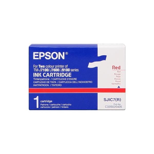 Original Epson SJIC7 Rojo Cartucho de Tinta - C33S020405