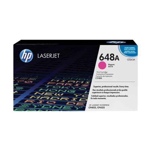 Original HP CE263A Magenta Cartucho de Toner - 648A