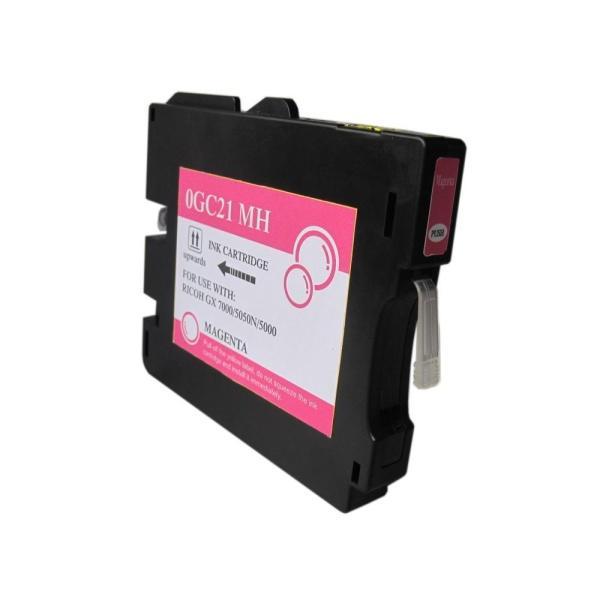 Compatible Ricoh GC21M Magenta Cartucho de Tinta Pigmentada 405534 405538