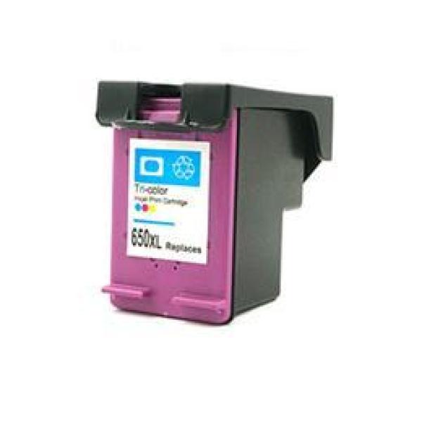 Compatible HP 650XL Color Cartucho de Tinta Remanufacturado - CZ102AE