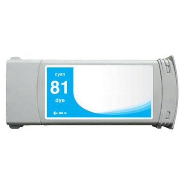 Compatible HP 81 Cyan Cartucho de Tinta - C4931A