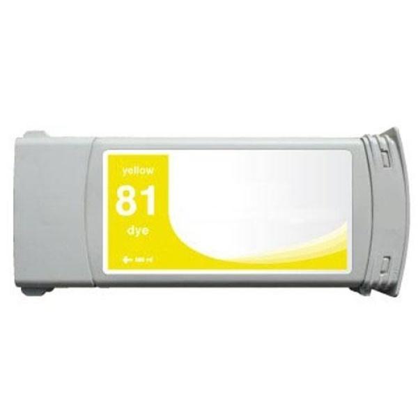 Compatible HP 81 Amarillo Cartucho de Tinta - C4933A
