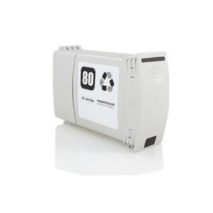 Compatible HP 80 Negro Cartucho de Tinta Pigmentada  - C4871A