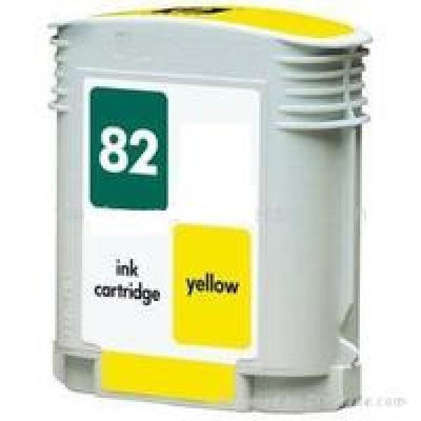Compatible HP 82 Amarillo Cartucho de Tinta  - C4913A