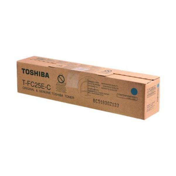 Original Toshiba T-FC25EC Cyan Cartucho de Toner  - 6AJ00000072