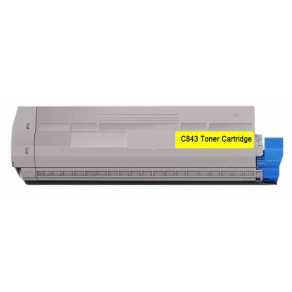 Cartucho de tóner Amarillo compatible OKI C823