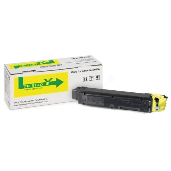 Original Kyocera TK5140 Amarillo Cartucho de Toner - 1T02NRANL0/TK5140Y