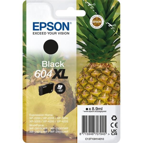 Cartucho de tinta Negro XL original Epson 604XL