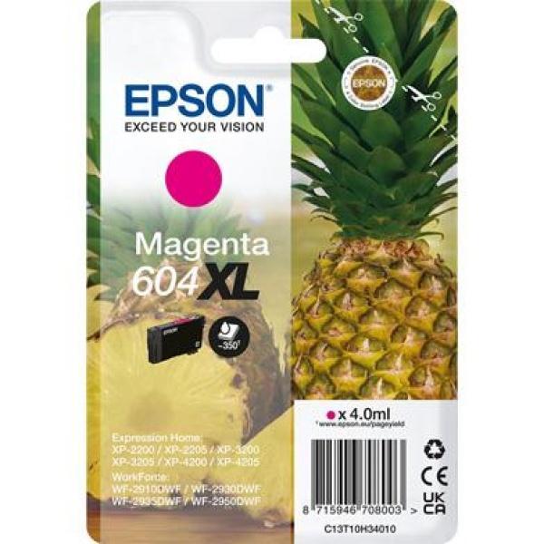 Cartucho de tinta Magenta XL original Epson 604XL