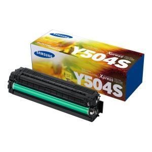 Original Samsung CLP415 - CLX4195 Amarillo Cartucho de Toner - CLT-Y504S - SU502A