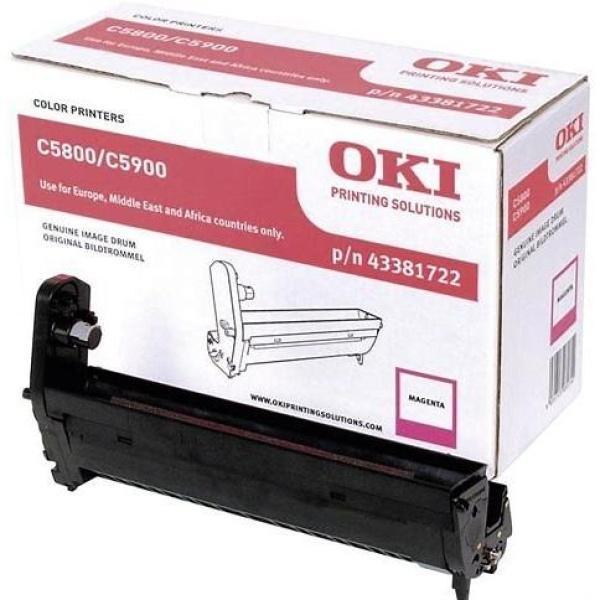 Tambor de imagen Cian original OKI C5800