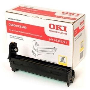 Tambor de imagen Amarillo original OKI C5800