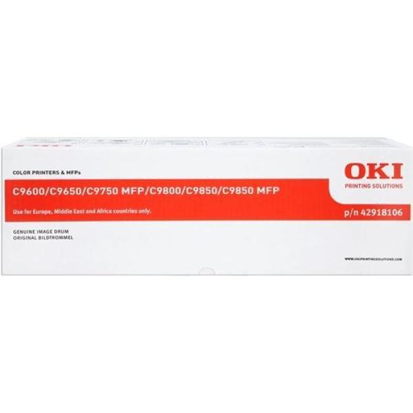 Original OKI C9600/C9650/C9655/C9800/C9850 Magenta Tambor de Imagen  - 42918106