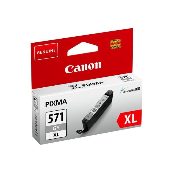 Original Canon CLI571XL Gris Cartucho de Tinta - 0335C001