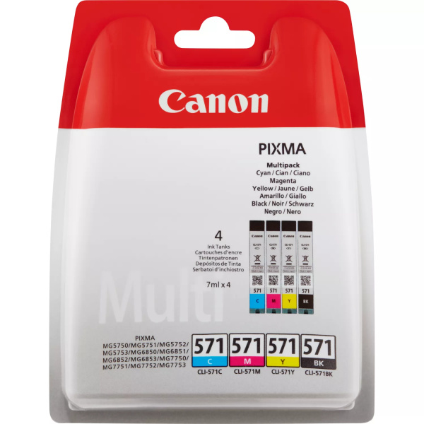 Pack ahorro original Canon CLI571