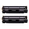 HP CE285A Negro Pack de 2 Cartuchos de Toner Genericos - Reemplaza 85A