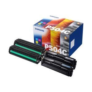 Original Samsung CLP415/CLX4195 Pack de 4 Cartuchos de Toner CLT-P504C - SU400A