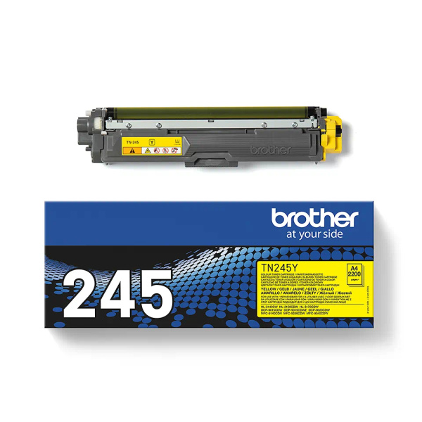 Cartucho de tóner Amarillo XL Alta Capacidad original Brother TN245Y