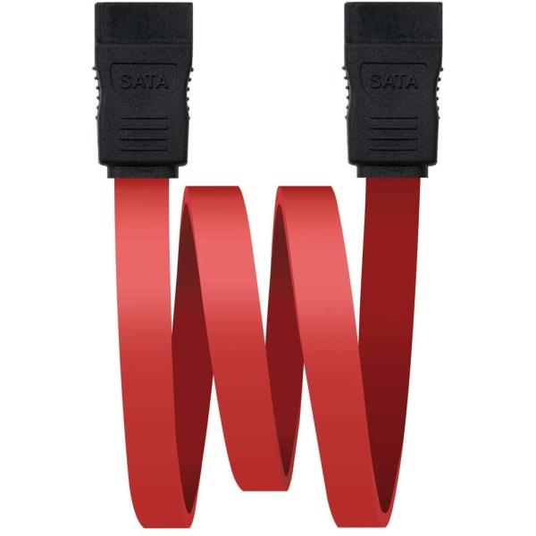 Nanocable Cable Datos SATA 0.50m - Color Rojo