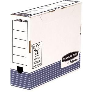 Fellowes Bankers Box  10 cajas de Archivo Definitivo 80mm A4 - Montaje Automatico Fastfold - Carton Reciclado Certificacion FSC