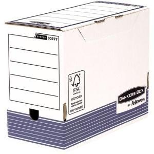 Fellowes Bankers Box  10 cajas de Archivo Definitivo 150mm A4 - Montaje Automatico Fastfold - Carton Reciclado Certificacion FSC