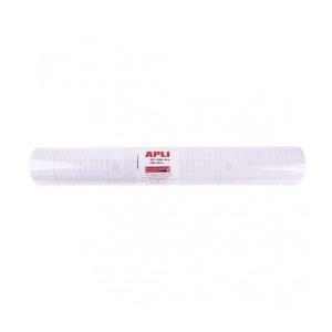Apli Forro de Libros en Rollo 80? 20 x 0.5 m - Polipropileno - Adhesivo Reposicionable - Alta Resistencia - 00264