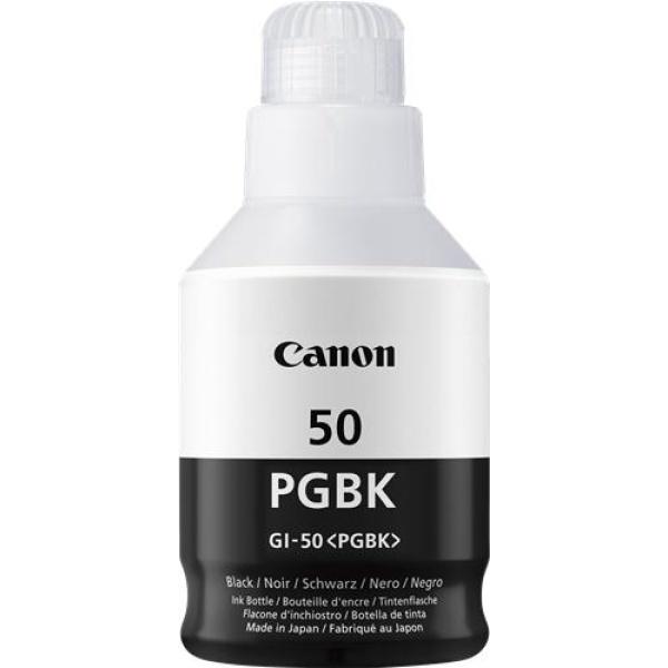 Original Canon GI50 Negro Botella de Tinta - GI50PGBK/3386C001