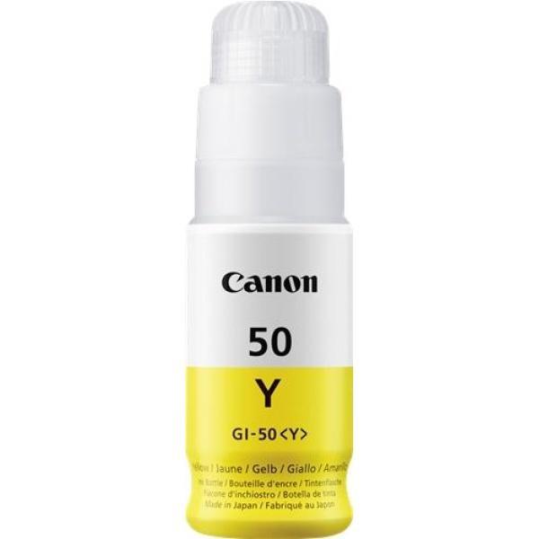 Original Canon GI50 Amarillo Botella de Tinta  - GI50Y/3405C001