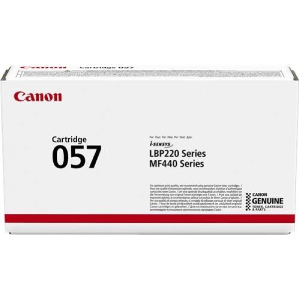 Original Canon 057 Negro Cartucho de Toner - 3009C002