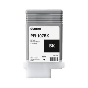 Original Canon PFI107 Negro Cartucho de Tinta  - PFI107BK/6705B001