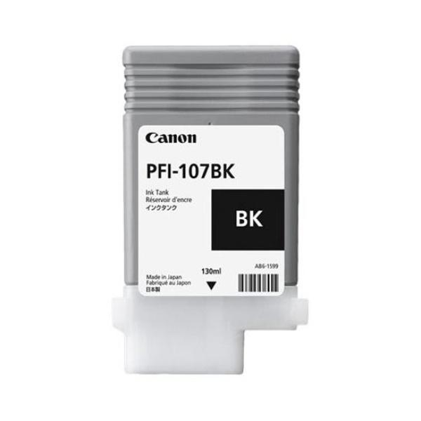 Original Canon PFI107 Negro Cartucho de Tinta - PFI107BK/6705B001