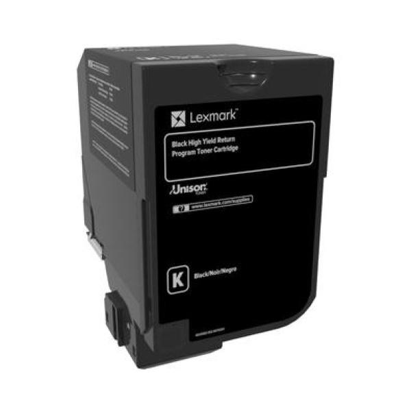 Original Lexmark CS720-CS725 Negro Cartucho de Toner - 74C2HK0