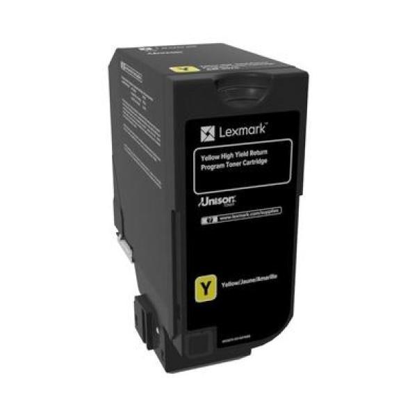 Original Lexmark CX725 Amarillo Cartucho de Toner - 84C2HY0