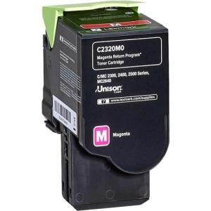 Original Lexmark C2325-C2425-C2535-MC2325-MC2425-MC2535-MC2640 Magenta Cartucho de Toner - C2320M0