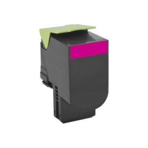 Original Lexmark CX410-CX510 Magenta Cartucho de Toner - 80C2HM0-80C2HME-802HM